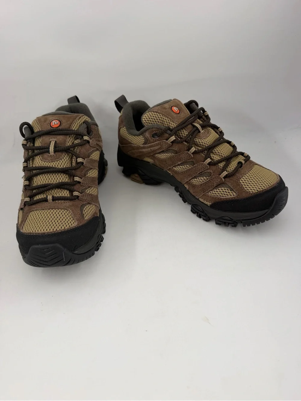Merrell Men’s Moab 3 Vent Low -SZ 7- Waterproof Coyote Brown Hiking Boots